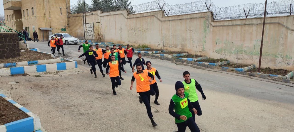 مسابقه دو میدانی ویژه سربازان وظیفه زندان مرکزی یاسوج