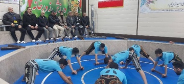 آیین افتتاحیه مسابقات ورزشی زندان مرکزی رشت