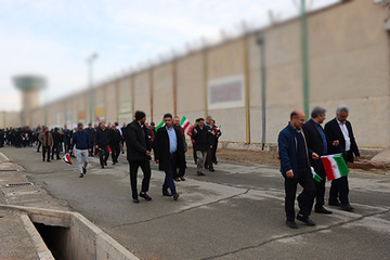 همایش پیاده روی کارکنان زندان کرج