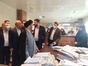 بازدید رئیس‌کل دادگستری فارس در راستای اجرای دقیق عفو رهبر معظم انقلاب از زندان مرکزی شیراز