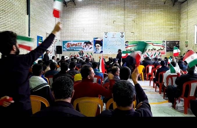 جشن آزادی زندانیان مشمول عفو رهبری در زندان بوکان 