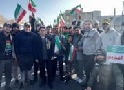گردهمایی کارکنان و زندانیان استان تهران در راهپیمایی 22 بهمن