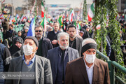 حضور رئیس سازمان زندان‌ها در جمع راهپیمایان 22 بهمن/ کارکنان زندان‌های کشور به جشن پیروزی انقلاب آمدند