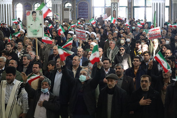 راهپیمایی 22 بهمن شهرکرد