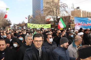 راهپیمایی 22 بهمن آذربایجان غربی