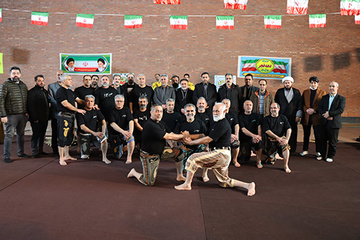 اجرای ورزش باستانی به مناسبت اعیاد ماه رجب در زندان کرج