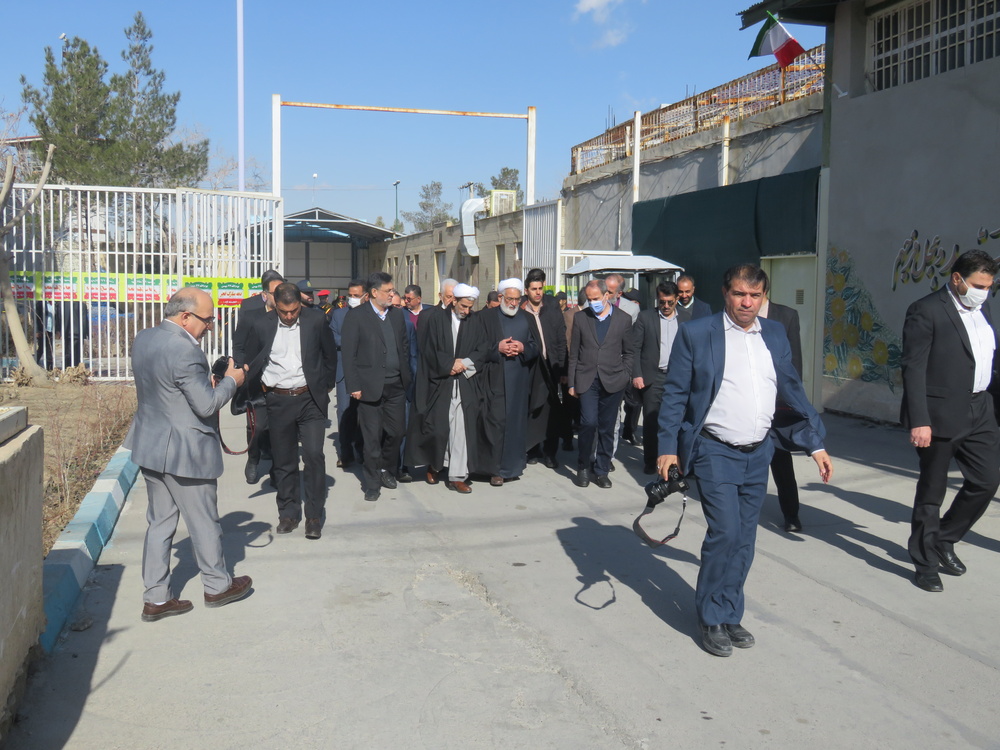 مستند بازدید و حضور دادستان کل کشور در زندان مرکزی اصفهان