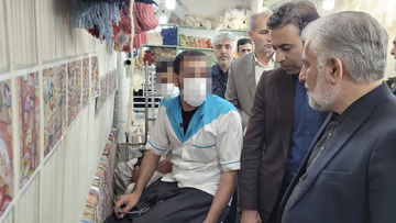 روایت تصویری از سفر رئیس سازمان زندان‌ها به استان مرکزی