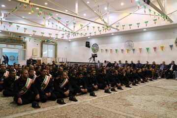 به مناسبت روز جوان مراسم تجلیل از سربازان نمونه اداره کل زندانهای آذربایجان شرقی