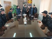 سربازان وظیفه کانون اصلاح وتربیت استان آذربایجان شرقی تجلیل شدند