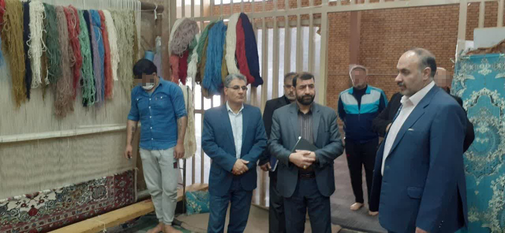 دیدار مدیرکل زندان های استان مرکزی با زندانیان در زندانهای دلیجان و محلات