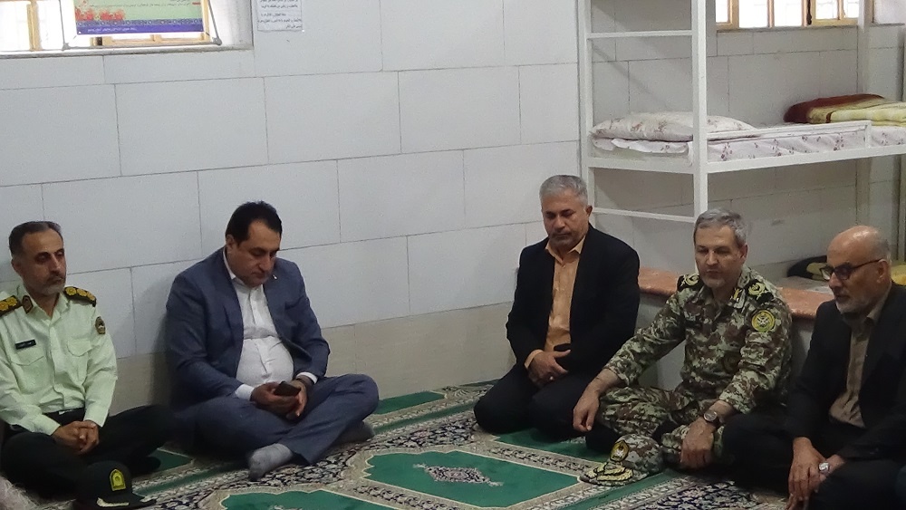 فرمانده پدافند هوایی جنوب از زندان نظامیان بوشهر بازدید کرد
