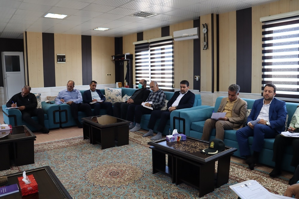 آخرین جلسه شورای اداری زندان های استان بوشهر درسال۱۴۰۱برگزارشد