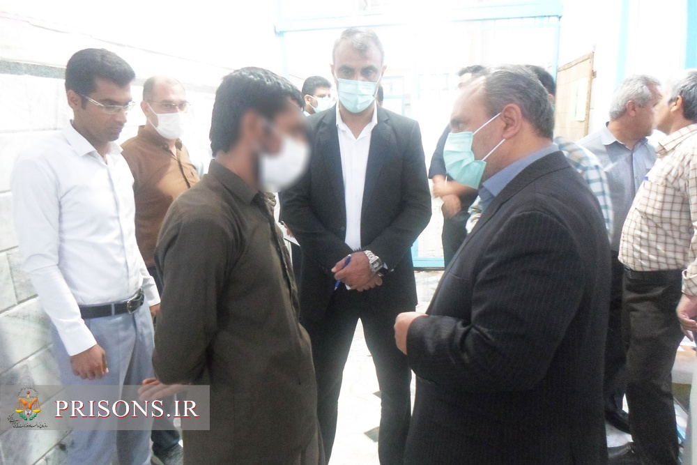 بازدید سرزده مدیر کل زندان های استان سیستان و بلوچستان از زندان شهرستان سراوان