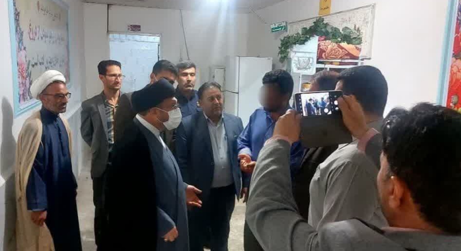 دومین روز نوروز و بازدید رئیس‌کل‌دادگستری‌فارس از زندان داراب