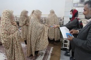 اهدای عیدی 5 میلیون ریالی به مددجویان بند نسوان زندان زاهدان 