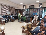 دیدار نوروزی مدیرکل زندان‌های آذربایجان شرقی با مقامات ارشد قضایی استان