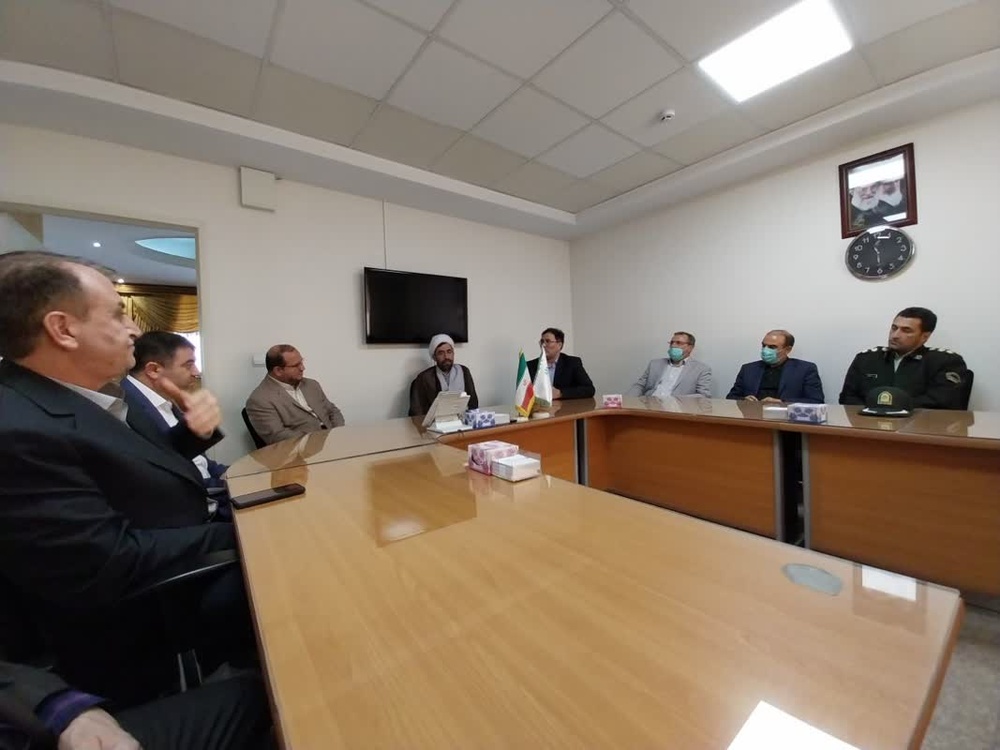دیدار نوروزی مدیر کل زندانهای آذربایجان شرقی با مقامات ارشد قضایی استان 