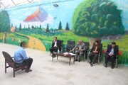 دیدار نوروزی رئیس دادگستری و مقامات قضایی دادسرای دشتی با مددجویان زندان شهرستان