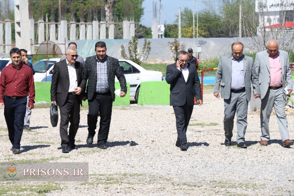 بازدید مدیرکل دفتر ساماندهی نظام نیمه آزادی و نظارت الکترونیکی از زندان های مازندران
