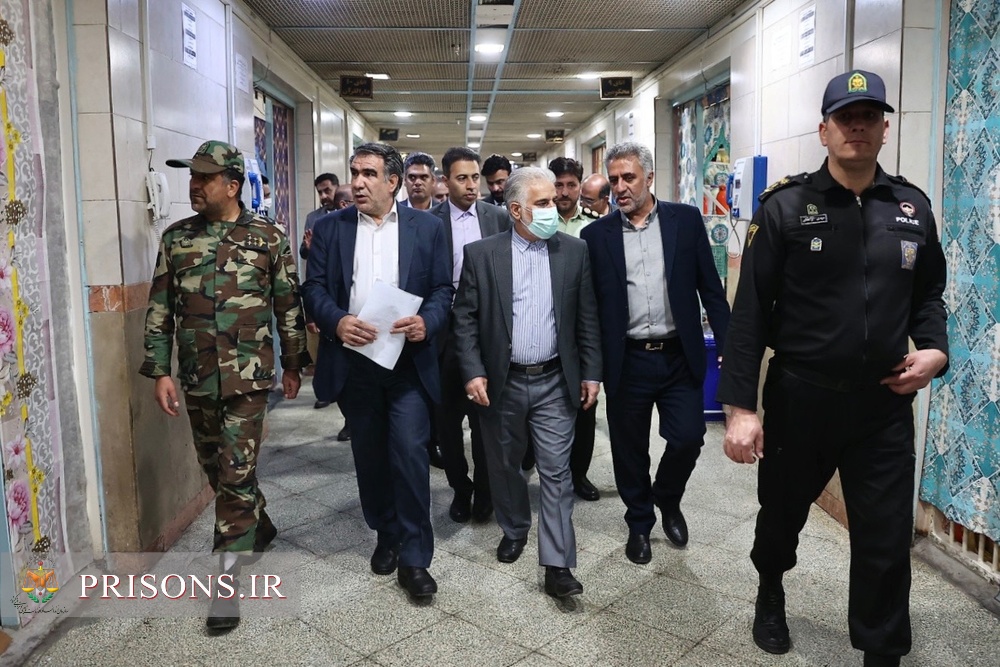 بازدید میدانی رئیس سازمان زندان‌ها از ندامتگاه کرج