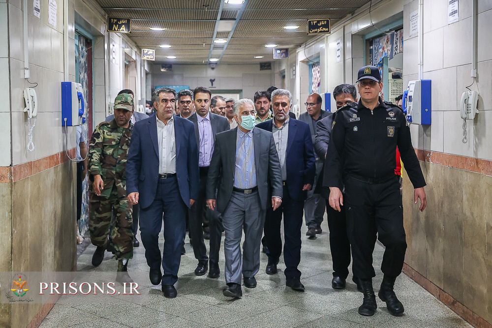 تصاویر| سفر استانی رئیس سازمان زندان‌ها به استان البرز