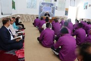 طرح قرآنی تلاوت نور با دعوت از استاد حوزه علمیه در اردوگاه حرفه‌آموزی استان بوشهر