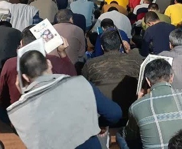 شکوه دیدن داری مددجویان و کارکنان زندان های استان اصفهان در لیالی قدر