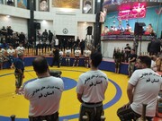 گلریزان ورزشکاران استان قم در روز شهادت امیرالمومنین علی(ع)