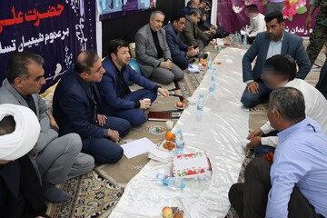 شب‌نشینی و دیدار رئیس‌کل دادگستری استان بوشهر با زندانیان زندان دشتستان در شب قدر                                 