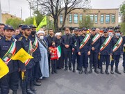حضور مدیرکل و کارکنان زندان‌های آذربایجان شرقی در راهپیمایی روز جهانی قدس