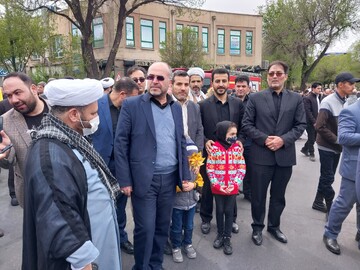 حضور گسترده کارکنان زندان‌های آذربایجان شرقی در راهپیمایی روز جهانی قدس