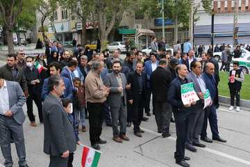 راهپیمایی روز قدس کرمانشاه