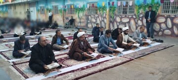 برگزاری محفل انس با قرآن در اردوگاه حرفه‌آموزی و کاردرمانی خرم‌آباد