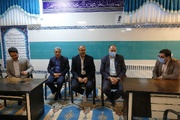 بازدید گروهی قضات دادسرای عمومی و انقلاب اراک از زندان مرکزی و اردوگاه استان