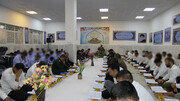 محفل قرآن مددجویان با حضور رئیس‌کل دادگستری در زندان یاسوج