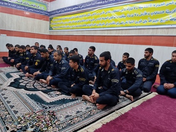 نشست صمیمی مدیرکل زندان های استان بوشهربا سربازان زندان دشتستان
