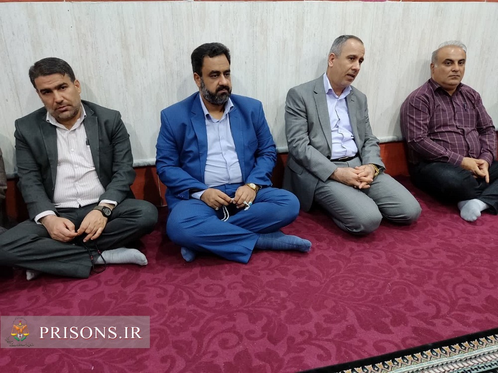 حضور مدیرکل زندان‌های استان بوشهر در ضیافت افطاری سربازان‌وظیفه زندان برازجان