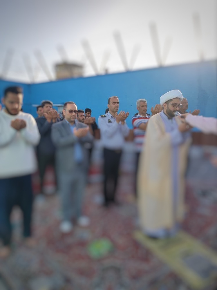 اقامه باشکوه نماز عیدسعید فطر در زندانهای استان قزوین 