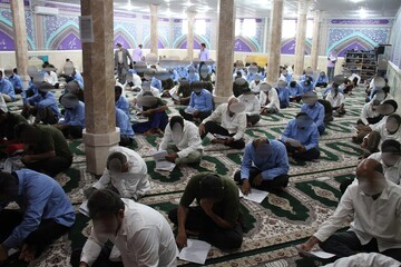 شرکت ۶۷۷ نفر از زندانیان زندان مرکزی بوشهر در مسابقه بزرگ تفسیر سوره یس