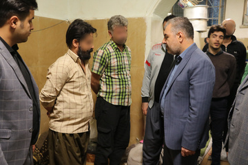 دیدار شبانه مدیرکل زندان های استان آذربایجان غربی از زندان ارومیه