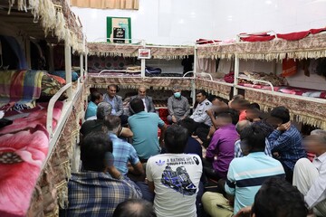 شب‌نشینی سرپرست اردوگاه حرفه‌آموزی بوشهر با زندانیان