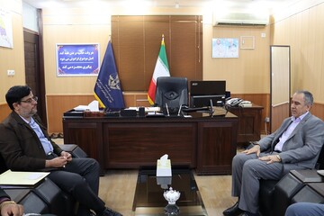 نشست مدیرکل زندان‎های استان بوشهر با رئیس سازمان بسیج حقوقدانان کشور