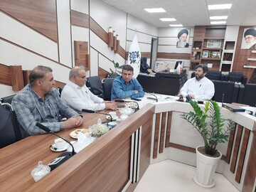 دیدار سرپرست اردوگاه حرفه‌آموزی بوشهر با شهردار شهر برازجان