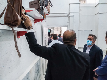 افتتاح کارگاه‌ها و فضای اسکان مددجویان در بازدید مدیران سازمان زندان‌ها از زندان فسا