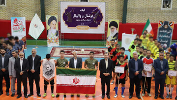 لیگ فوتسال و والیبال زندان مرکزی مشهد آغاز به کار کرد
