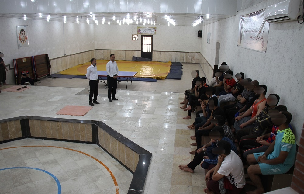 برگزاری مسابقات مرحله استانی ورزش های باستانی و زورخانه ای در زندان مرکزی بوشهر
