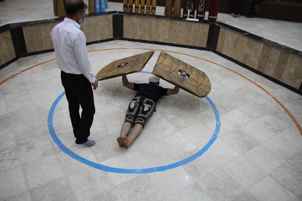 برگزاری مسابقات مرحله استانی ورزش‌های باستانی و زورخانه‌ای در زندان مرکزی بوشهر