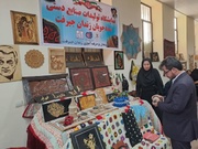 برپایی نمایشگاه تولیدات صنایع‌دستی زندان جیرفت
