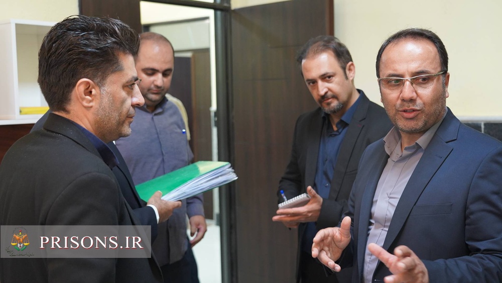 بازدید مسئولین آموزش فنی و حرفه ای استان از زندان ارومیه